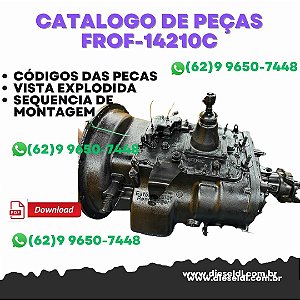 CATÁLOGO DE PEÇAS  TRANSMISSÃO FROF-14210C EATON FULLER