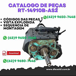 CATÁLOGO DE PEÇAS TRANSMISSÃO RT-14910B-AS2 - 2011 EATON FULLER