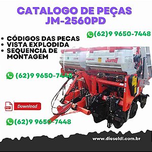 CATÁLOGO DE PEÇAS  PLANTADEIRA JM-2560PD SA   JUMIL
