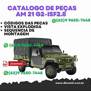 CATÁLOGO DE PEÇAS  MARRUÁ AM 21 G2 - ISF 2.8 EURO III AGRALE