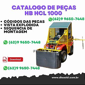 CATÁLOGO DE PEÇAS HERBICICLO  HB HCL 1000 PULV  DUO