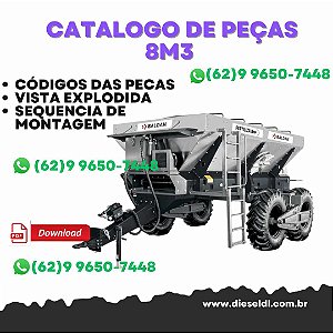 CATÁLOGO DE PEÇAS  FERTILIZA 8M3   BALDAN