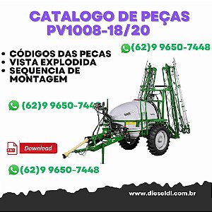 CATÁLOGO DE PEÇAS  PULVERIZADOR PV1008-18/20 GREENSYSTEM
