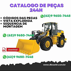 CATÁLOGO DE PEÇAS CARREGADEIRA 244H    JOHN DEERE