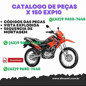 CATÁLOGO DE PEÇAS X 150 EXP10  SHINERAY