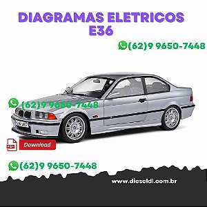 DIAGRAMAS ELETRICOS BMW  E36, 318IS/C, 321I/C, 328I/C, M3/C - 1998386
