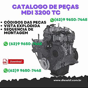 CATÁLOGO DE PEÇAS  MOTOR  MDI 3200 TC  2005 MAHINDRA