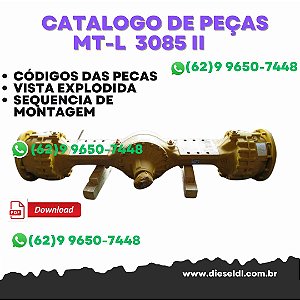 CATÁLOGO DE PEÇAS  EIXO  MT-L 3085 II ZF