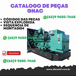 CATÁLOGO DE PEÇAS MOTOR GNAA, GNAB, GNAC (SPEC A-D) CUMMINS
