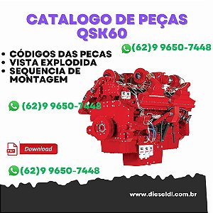 CATÁLOGO DE PEÇAS  MOTOR QSK60 CM500 CUMMINS