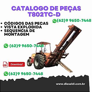 CATÁLOGO DE PEÇAS  T802TC-D, T1002TC-D  MANITOU