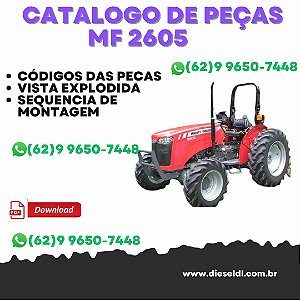 CATÁLOGO DE PEÇAS  MF 2605 TRATOR