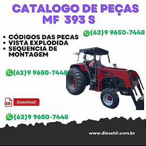 CATÁLOGO DE PEÇAS  MF 393 S TRACTOR