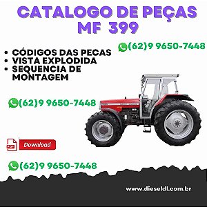 CATÁLOGO DE PEÇAS  MF 399 TRACTOR