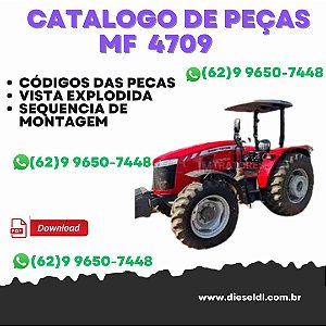 CATÁLOGO DE PEÇAS  MF 4709 TRATOR
