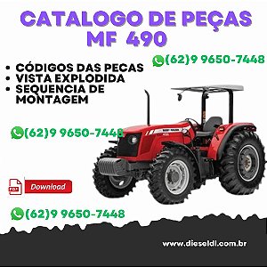 CATÁLOGO DE PEÇAS  MF 490 TRATOR