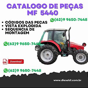 CATÁLOGO DE PEÇAS  MF 5440 TRACTOR