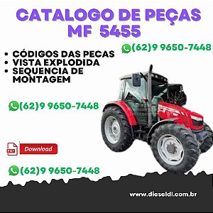 CATÁLOGO DE PEÇAS  MF 5445 / 5455 TRACTORS