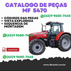 CATÁLOGO DE PEÇAS  MF 5470 TRACTOR