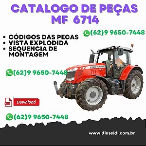 CATÁLOGO DE PEÇAS  MF 7614 TRACTOR