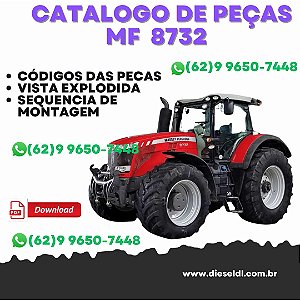 CATÁLOGO DE PEÇAS  MF 8732 / 8732S DATATRONIC 5 TRATOR