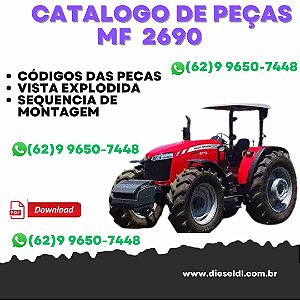 CATÁLOGO DE PEÇAS  TRATOR MF 2690