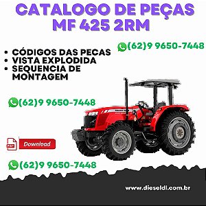 CATÁLOGO DE PEÇAS  TRATOR MF 425 2RM