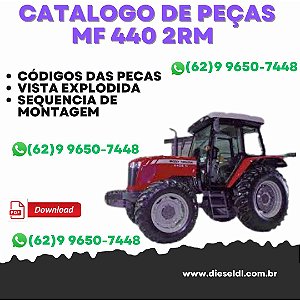 CATÁLOGO DE PEÇAS  TRATOR MF 440 2RM