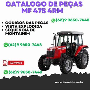 CATÁLOGO DE PEÇAS  TRATOR MF 475 4RM
