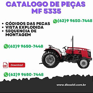 CATÁLOGO DE PEÇAS  TRATOR MF 5335
