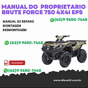 Manual do Proprietario Kawasaki - Brute Force 750 4x4i EPS
