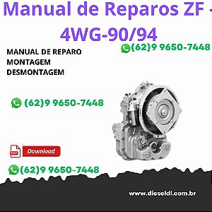 Manual de Reparos Transmissão Powershift ZF - 4WG-90/94