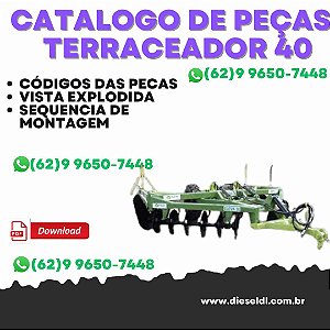 Catálogo de Peças EcoAgrícola - Eleva - Terraceador 40