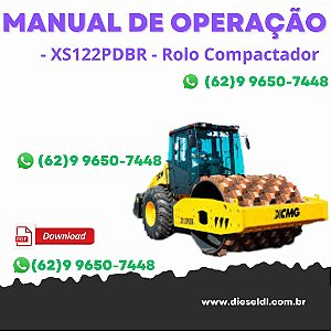 Manual de Operação e Manutenção XCMG - XS122PDBR - Rolo Compactador