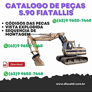 CATÁLOGO DE PEÇAS S90 ESCAVADEIRA FIATALLIS