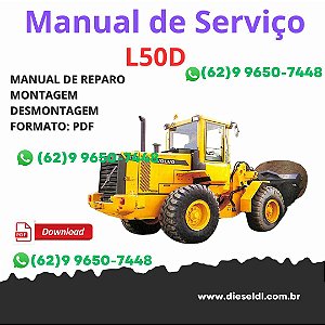 Manual Completo Serviços de Oficina Volvo L50D – Pá Carregadeira PDF