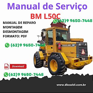 Manual Serviço Oficina Volvo BM L50C – Carregadeira PDF