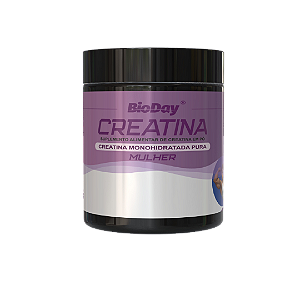 Creatina 100% Pura para Mulher - Pote 250g + Colher