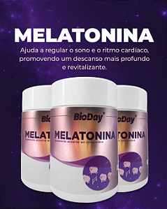 Melatonina (Comprimidos) - Frasco 120 Comp. kit com 3 frasco.