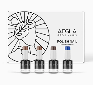 Kit Esmaltes Aegla Pro 10ml