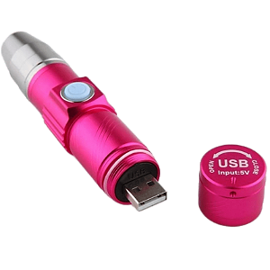 Lanterna Led Cree USB Carregavel Kaisa