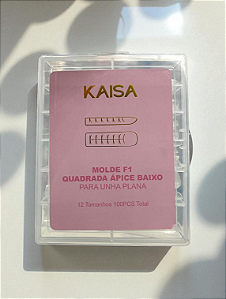 Molde F1 Quadrada Ápice Baixo Kaisa Nails