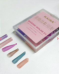 Molde Diversi Molde F1 Colorido / 6 Modelos / 144Pcs Kaisa