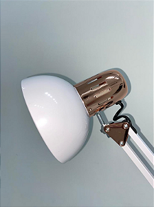 Luminária Cromada Articulada