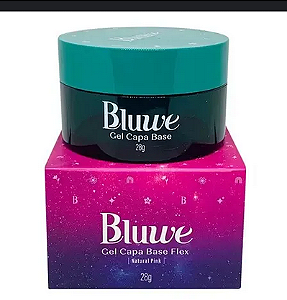 Gel Capa Base Flex Bluwe Natural Pink 28g
