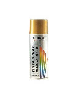 TINTA SPRAY METALICO DOURADO 250G/400ML