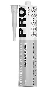 SILICONE NEUTRO PROFISSIONAL BRANCO 260G