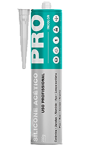 SILICONE ACETICO PROFISSIONAL INCOLOR 260G