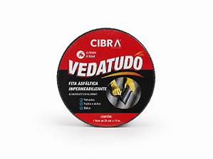 FITA ASFÁLTICA IMPERMEABILIZANTE 20CMX10CM