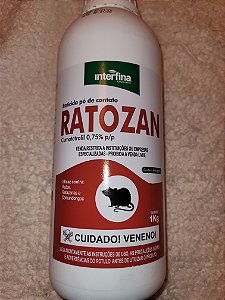 Ratozan Pó de Contato 1kg
